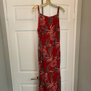 Red Sequin Gown